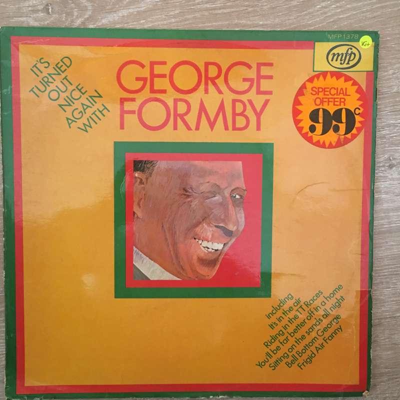 George Formby  It's Turned Out Nice Again -  Vinyl Record - Opened  - Very-Good+ Quality (VG+)
