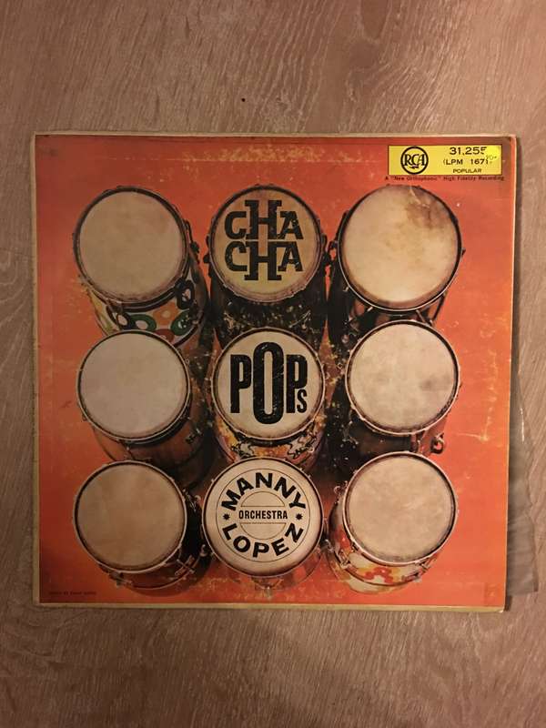 Manny Lopez Orchestra - Cha Cha Pops - Vinyl LP Record - Opened  - Very-Good+ Quality (VG+)