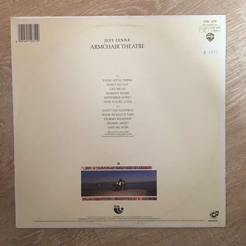 Jeff Lynne (ELO)  Armchair Theatre -  Vinyl LP Record - Sealed