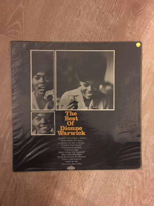 The Best of Dionne Warwick - Vinyl LP Record - Opened  - Very-Good+ Quality (VG+)