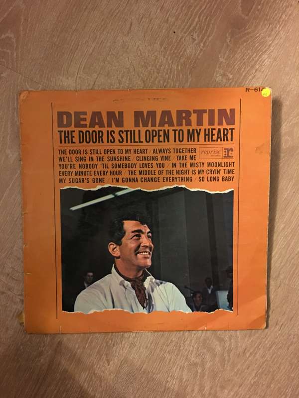 Dean Martin - The Door is Still Open to My Heart - Vinyl LP Record - Opened  - Very-Good Quality ...