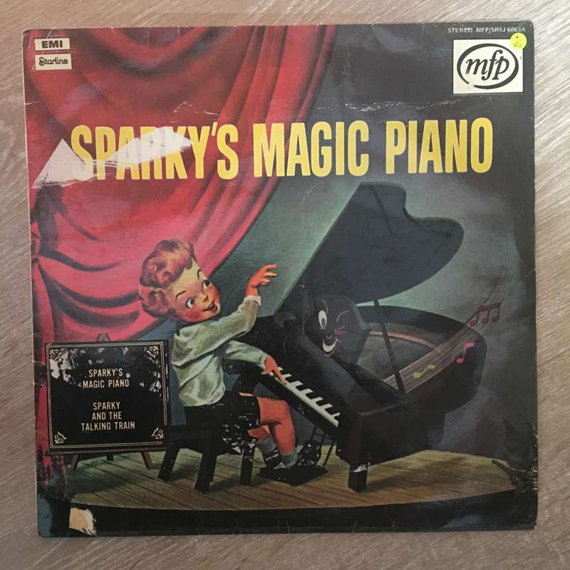 Sparky's Magic Piano - Vinyl LP Record - Opened  - Very-Good Quality (VG)