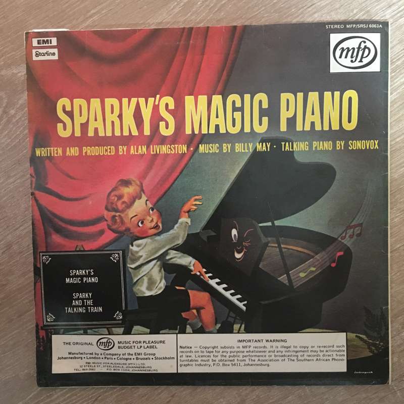 Sparky's Magic Piano - Vinyl LP Record - Opened  - Very-Good Quality (VG)
