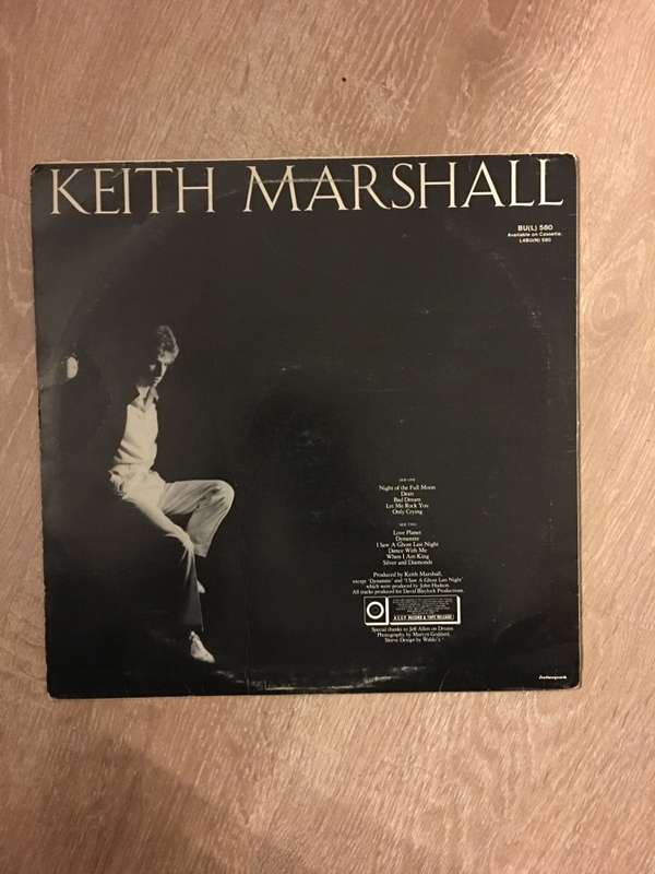 Keith Marshall - Vinyl LP Record - Opened  - Very-Good Quality (VG)