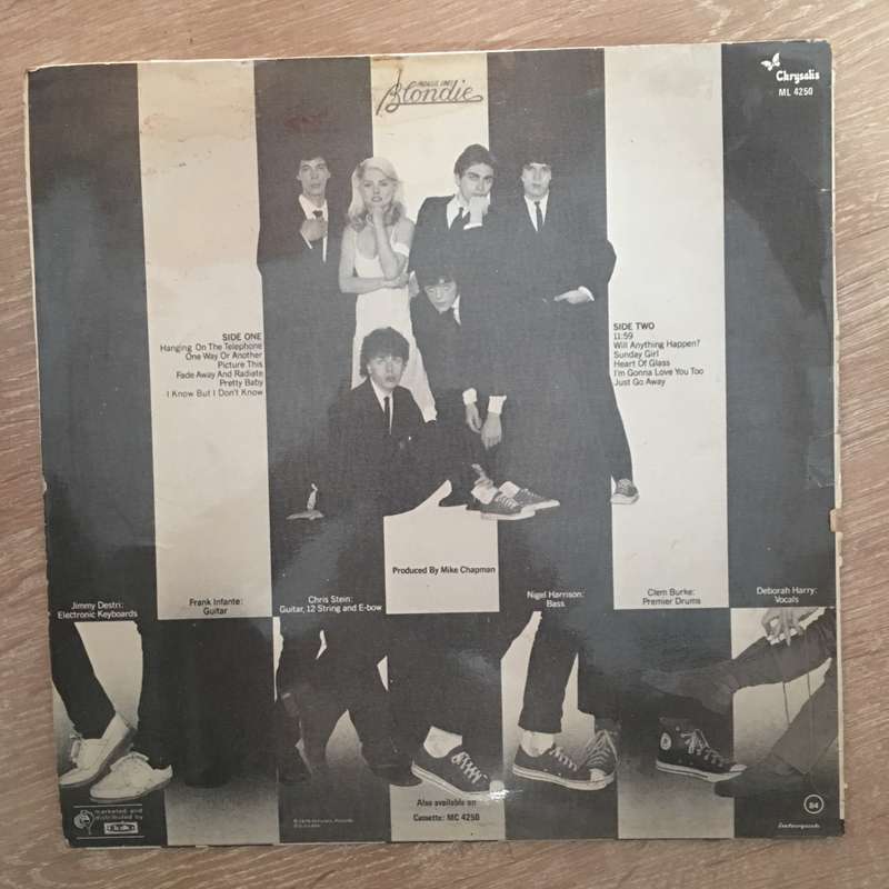 Blondie - Parallel Lines  - Vinyl LP Record (VG)