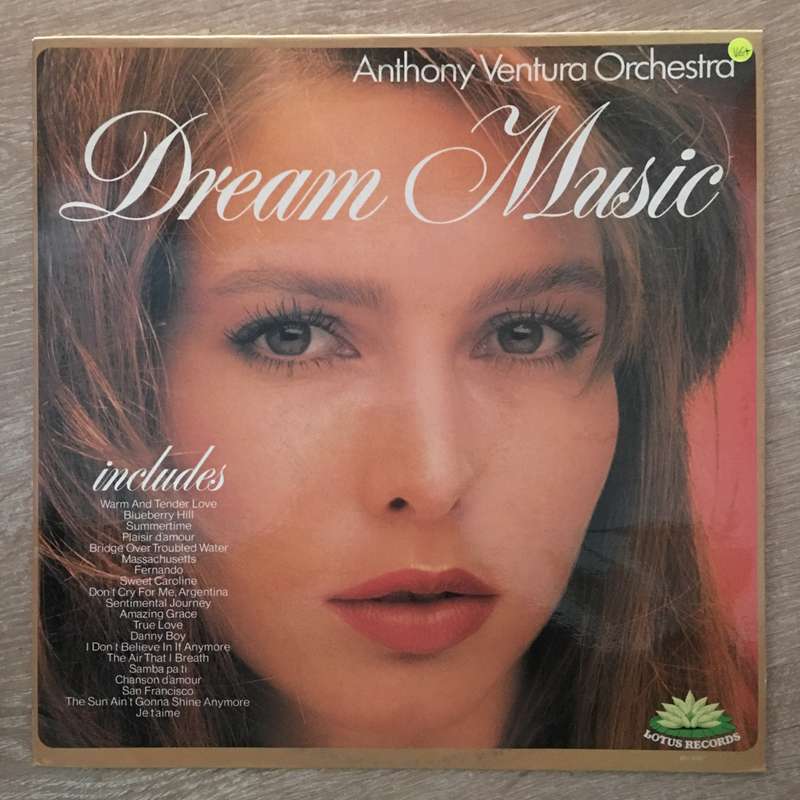 Anthony Ventura - Dream Music - Vinyl LP Record - Opened  - Very-Good+ Quality (VG+)