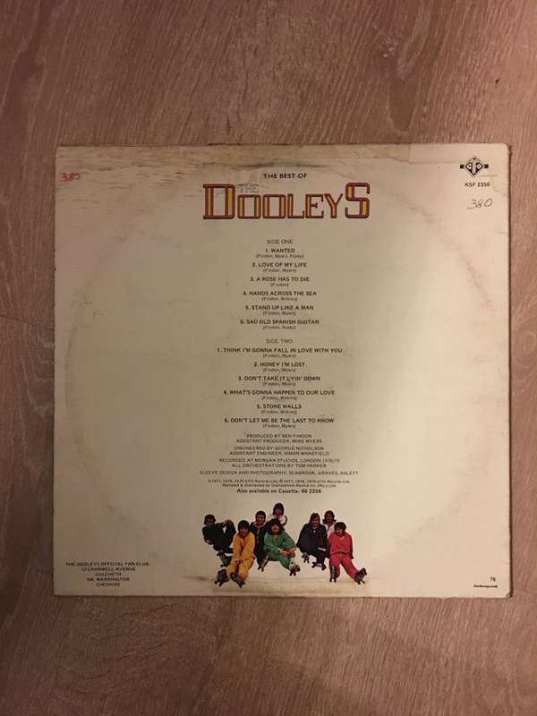 The Dooleys - The Best of the Dooleys - Vinyl LP Record - Very-Good Quality (VG)