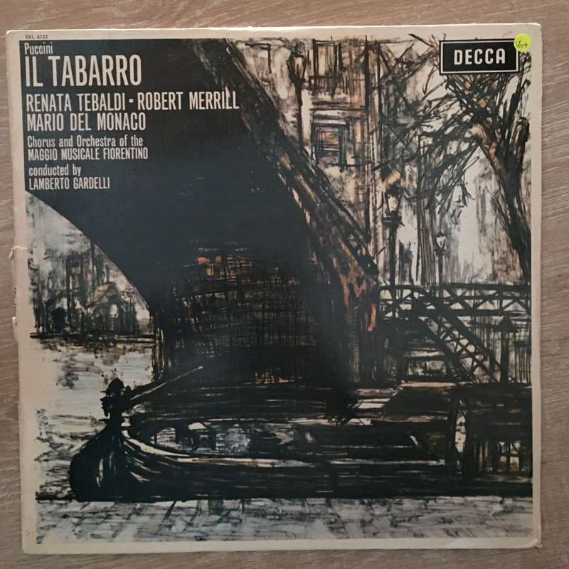 Renata Tebaldi, Mario del Monaco, Robert Merrill  Il Tabarro - Vinyl LP Record - Opened  - ...