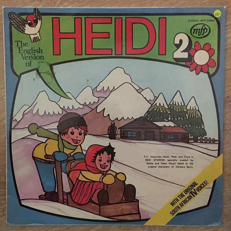 Heidi 2 - English Version - Vinyl LP Record - Opened  - Very-Good- Quality (VG-)