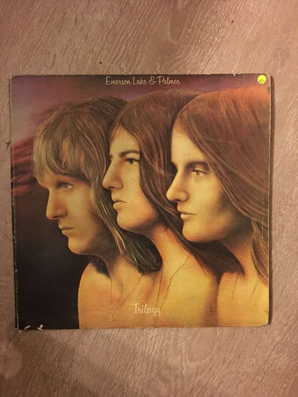 Emerson, Lake & Palmer - Trilogy - Vinyl LP Record - Very-Good- Quality (VG-)
