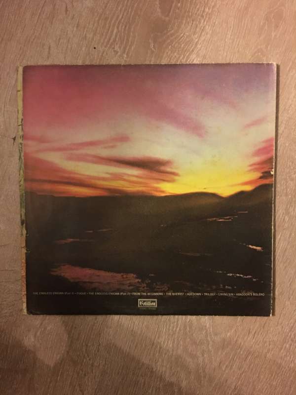 Emerson, Lake & Palmer - Trilogy - Vinyl LP Record - Very-Good- Quality (VG-)