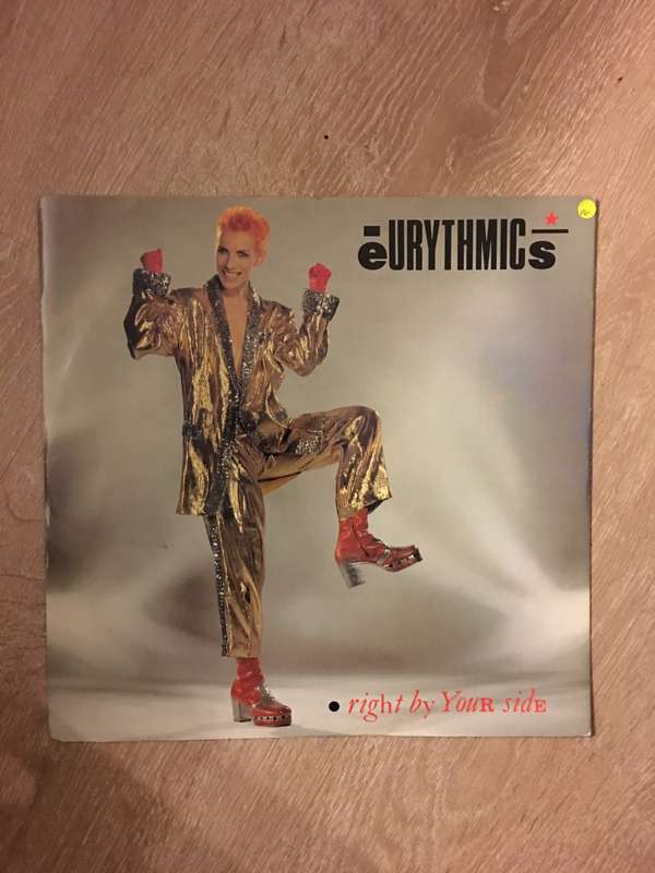 Eurythmics - Right By Your Side - Vinyl LP Record - Opened  - Very-Good Quality (VG)