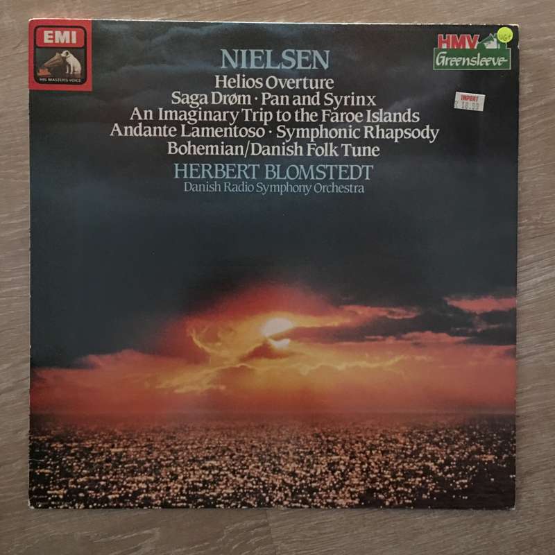 Nielsen, Herbert Blomstedt, Danish Radio Symphony Orchestra  Orchestral Works- Vinyl LP Rec...