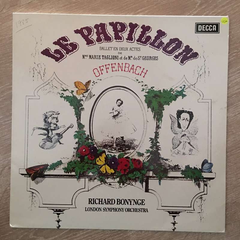 Offenbach, Richard Bonynge, London Symphony Orchestra  Le Papillon - Vinyl LP Record - Open...