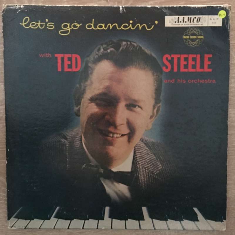 Ted Steele - Let's Go Dancin'  Vinyl LP Record - Opened  - Good+ Quality (G+)