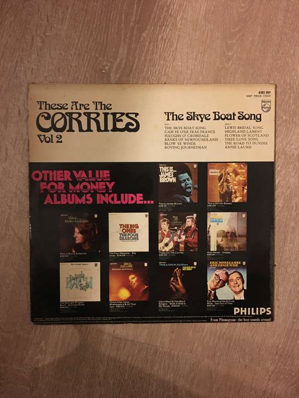 These are the Corries - Vol 2 - Vinyl LP Record - Opened  - Very-Good+ Quality (VG+)