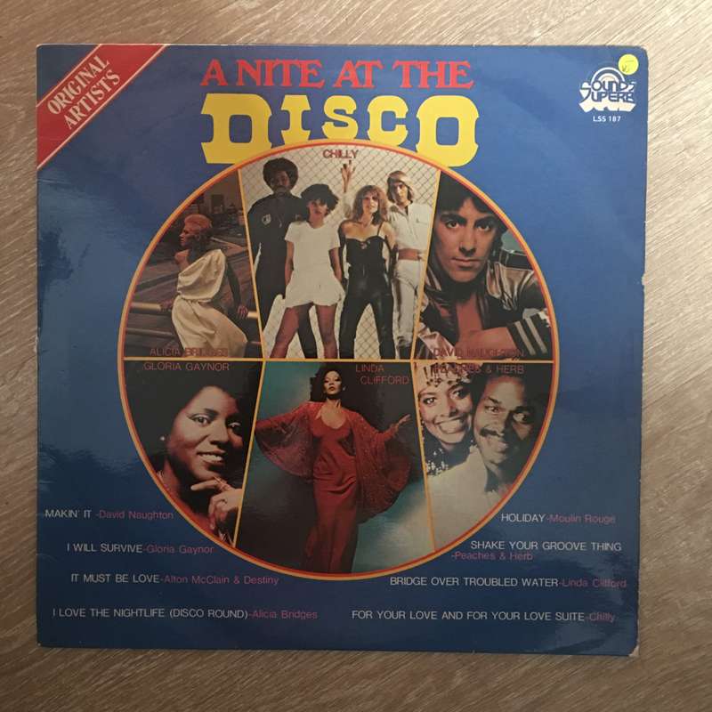 A Night At The Disco  - Original Artists - Vinyl LP Record - Opened  - Very-Good- Quality (VG-)