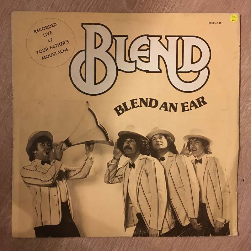 Blend - Blend An Ear - Recorded Live At Father's Moustache - Autographed by Band - Vinyl LP Recor...