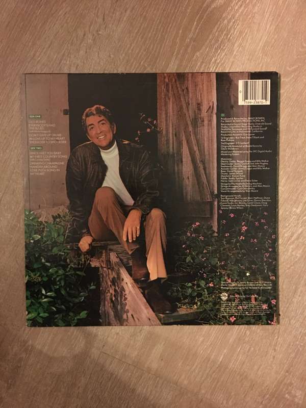 Dean Martin - The Nashville Sessions - Vinyl LP Record - Opened  - Very-Good+ Quality (VG+)