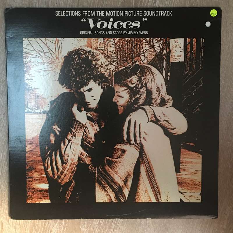 Voices (Selections From The Motion Picture Soundtrack) - Jimmy Webb   Vinyl LP Record VG+)