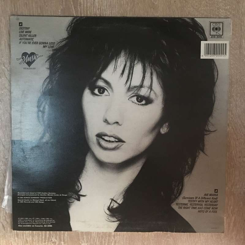 Jennifer Rush - Movin' - Vinyl LP Record - Very-Good Quality (VG)