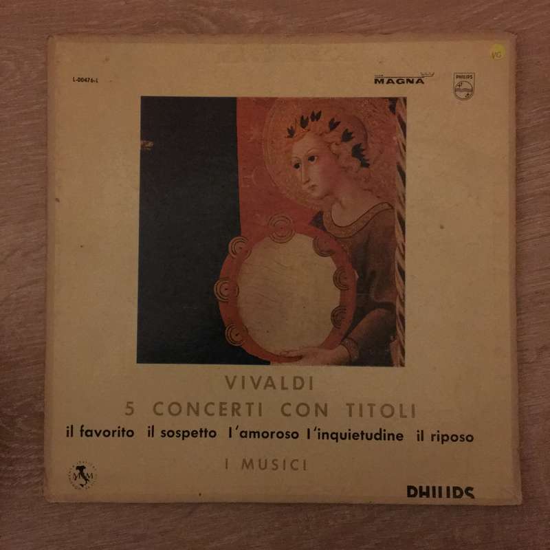 Vivaldi - I Musici  Concerti Con Titoli - Vinyl LP Record - Opened  - Very-Good Quality (VG)