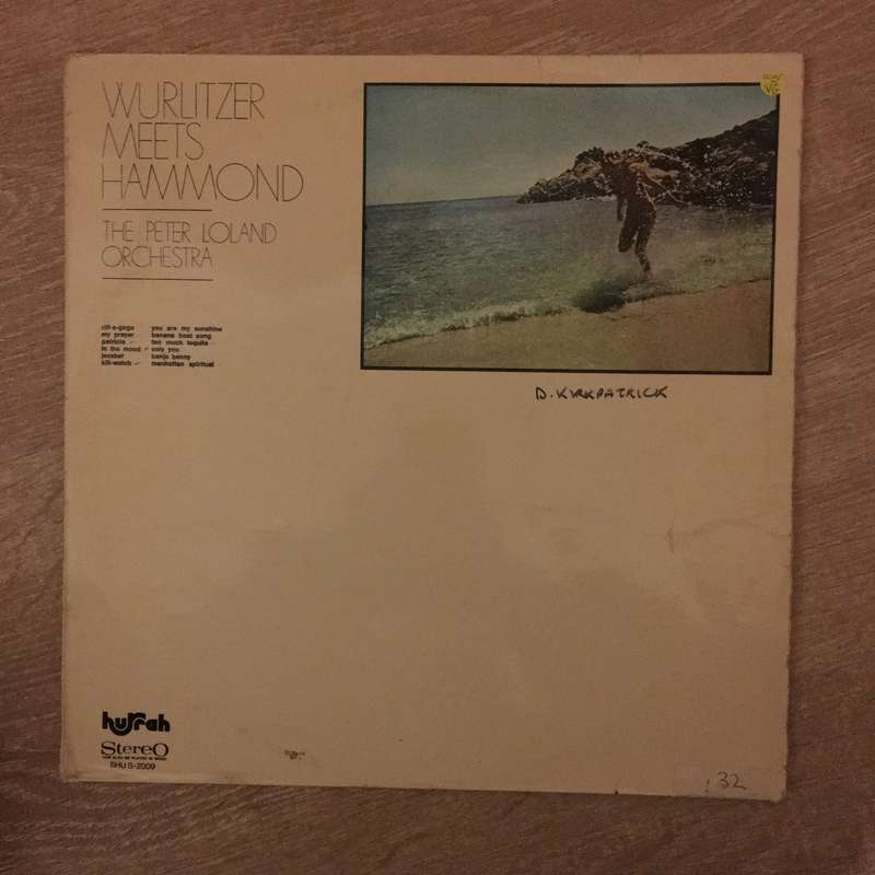 The Peter Loland Orchestra  Wurlitzer Meets Hammond - Vinyl LP Record - Opened  - Very-Good...