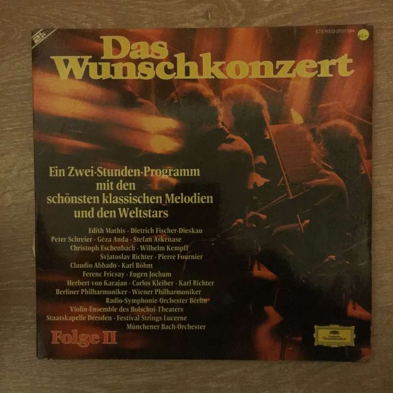 Various  Das Wunschkonzert Folge II  - Vinyl LP Record - Opened  - Very-Good+ Quality (VG+)