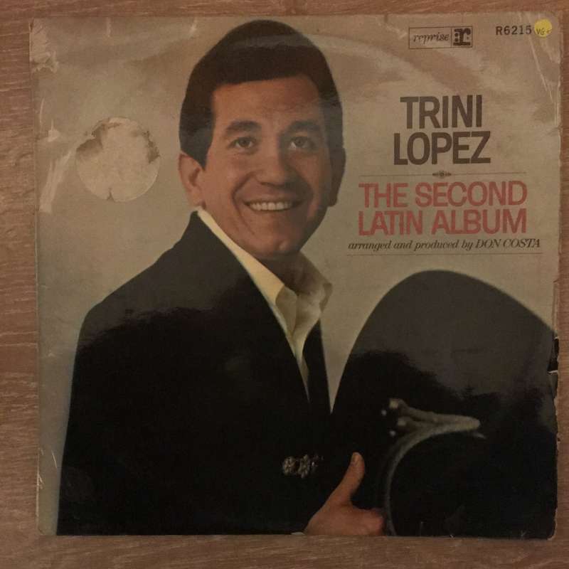 Trini Lopez  The Second Latin Album  - Vinyl LP Record - Opened  - Very-Good+ Quality (VG+)