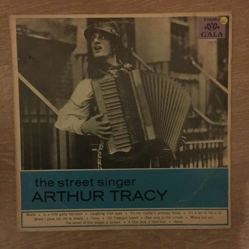 Arthur Tracy  The Street Singer - Vinyl LP Record - Opened  - Very-Good+ Quality (VG+)