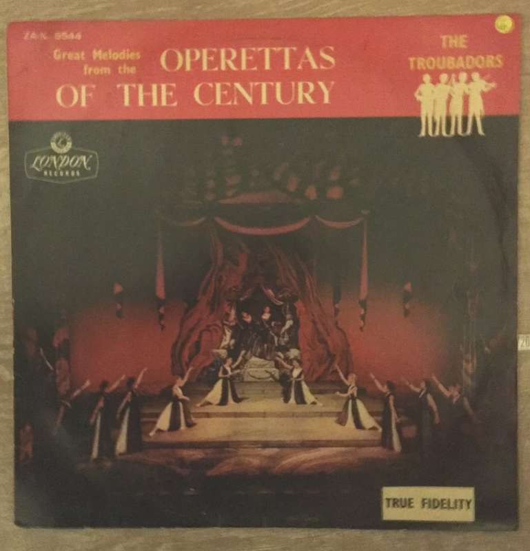 The Troubadors  Operettas Of The Century - Vinyl LP Record - Opened  - Very-Good- Quality (...