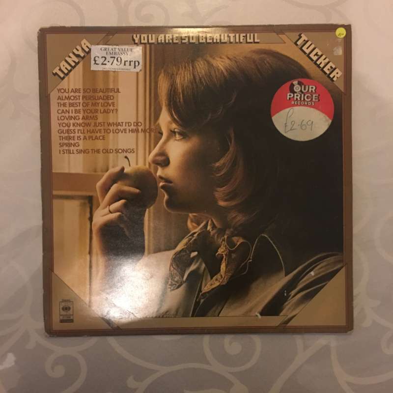 Tanya Tucker - You Are So Beautiful - Vinyl LP Record - Opened  - Very-Good+ Quality (VG+)