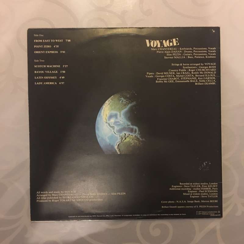 Voyage  Voyage - Vinyl LP Record - Opened  - Very-Good+ Quality (VG+)