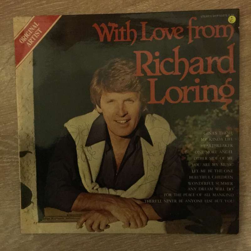 Richard Loring - With Love From Richard Loring - Vinyl LP Record - Opened  - Very-Good Quality (VG)