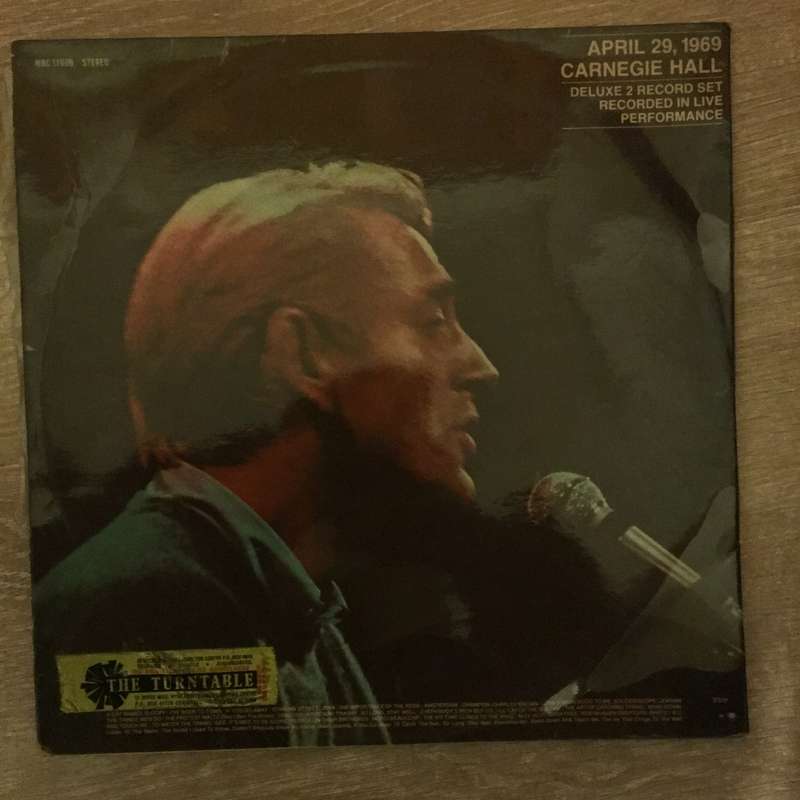 Rod McKuen At Carnegie Hall - Vinyl LP Record - Opened  - Good+ Quality (G+)