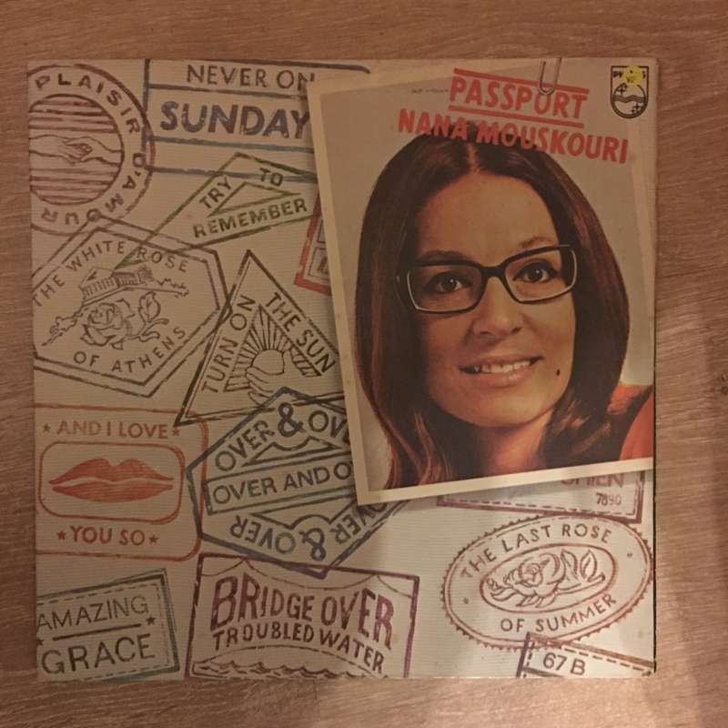 Nana Mouskouri - Passport - Vinyl LP Record - Opened  - Very-Good Quality (VG)