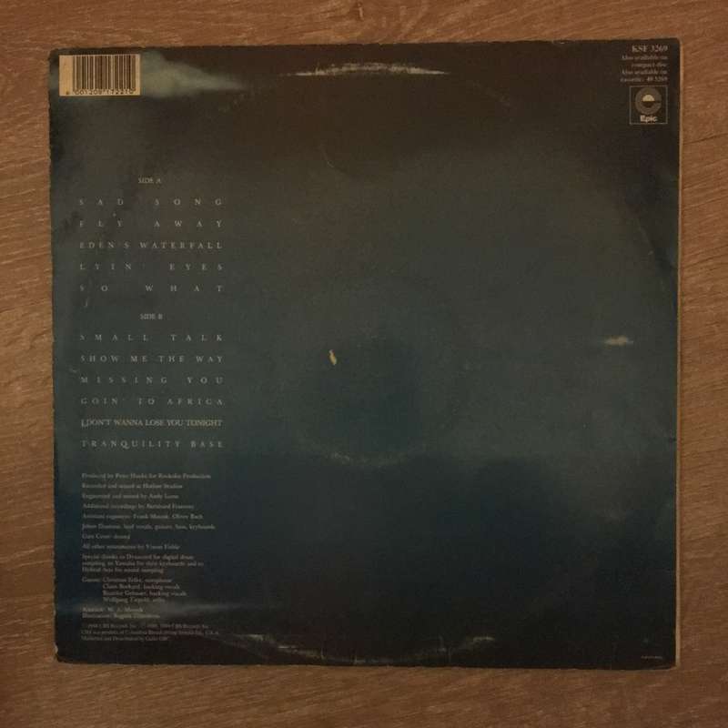 Vision Fields  Vision Fields - Vinyl LP Record - Opened  - Very-Good+ Quality (VG+)