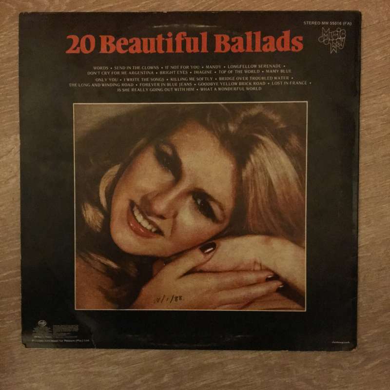 Various - Beautiful Ballads - Vinyl LP Record - Opened  - Very-Good Quality (VG)