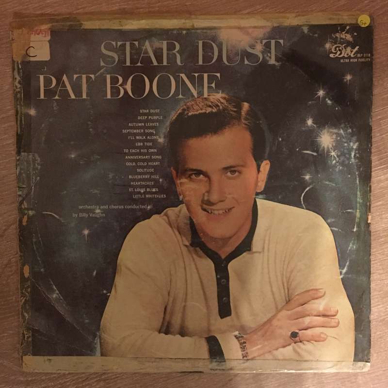 Pat Boone - Star Dust -  Vinyl LP Record - Good+ Quality (G+)