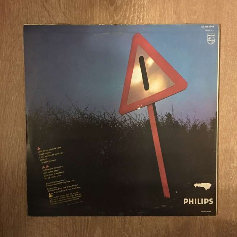 Player - Danger Zone - Vinyl LP Record - Opened  - Very-Good+ Quality (VG+)