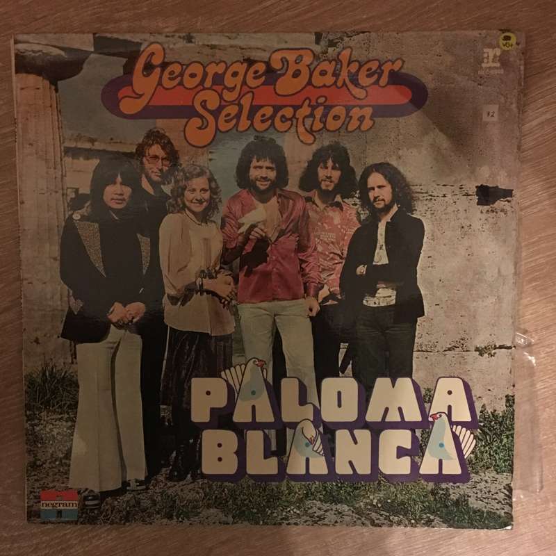 George Baker Selection - Paloma Blanca - Vinyl LP Record - Opened  - Very-Good+ Quality (VG+)