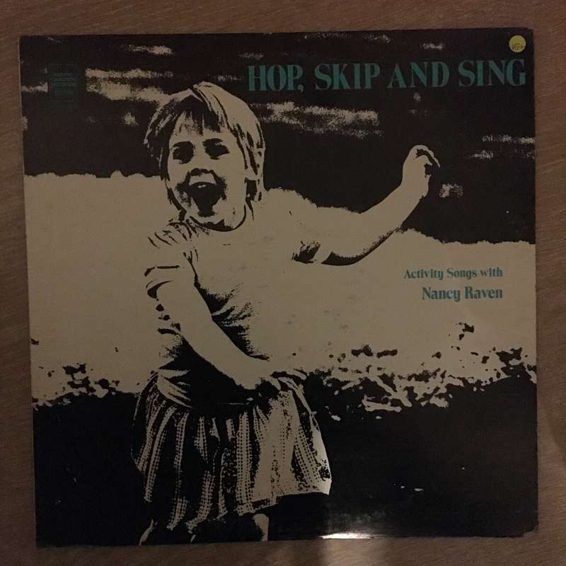 Nancy Raven - Hop, Skip and Sing' - Vinyl LP Record - Opened  - Very-Good+ Quality (VG+)