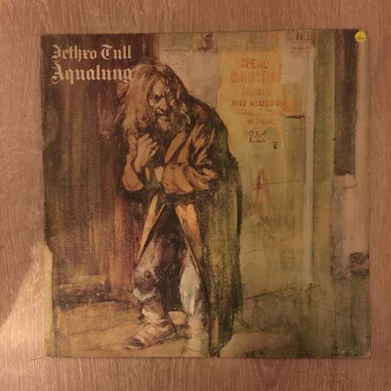 Jethro Tull - Aqualung - Vinyl LP Record - Very-Good+ Quality (VG+)
