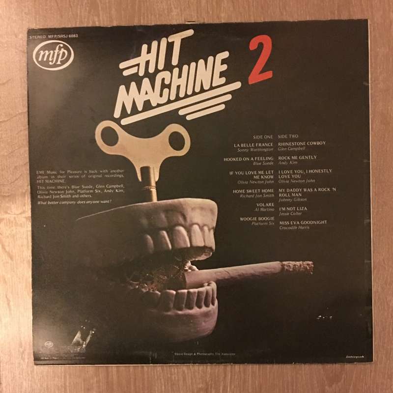 Hit Machine 2 - Original Artists - Vinyl LP Record - Opened  - Very-Good- Quality (VG-)