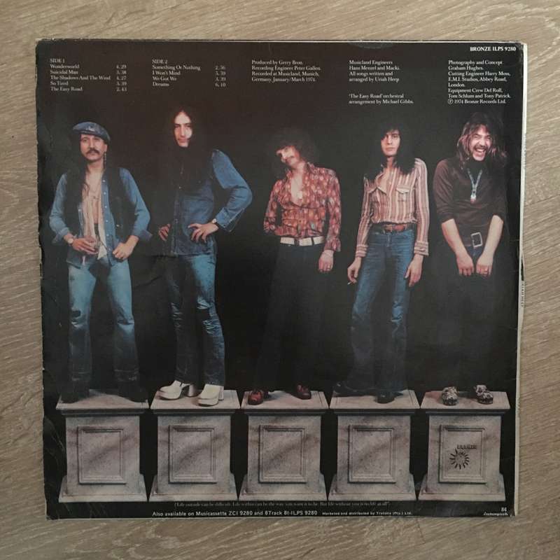 Uriah Heep - Wonderworld - Vinyl LP Record - Opened  - Good+ Quality (G+)