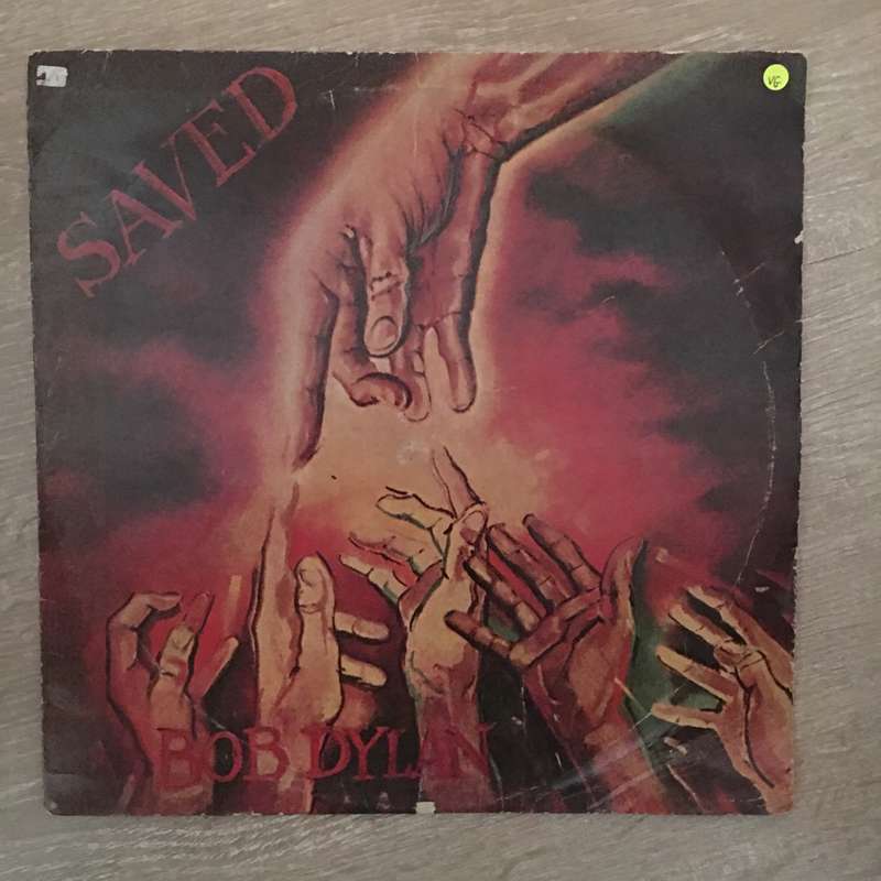 Bob Dylan - Saved - Vinyl LP Record - Opened  - Very-Good Quality (VG)