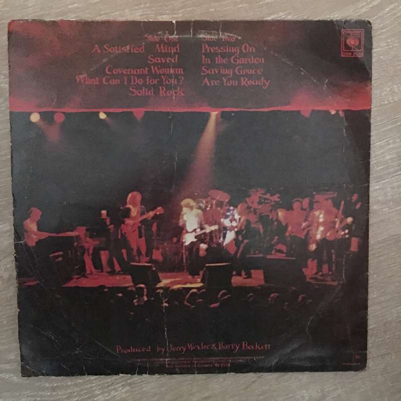 Bob Dylan - Saved - Vinyl LP Record - Opened  - Very-Good Quality (VG)
