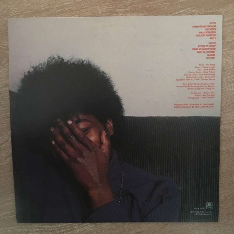Joan Armatrading - To The Limit -  Vinyl LP Record - Very-Good+ Quality (VG+)