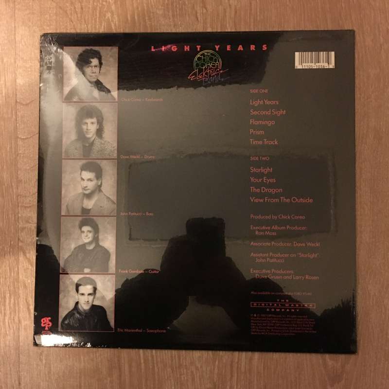 Chick Corea - Light Years -  Vinyl LP Record  - Sealed