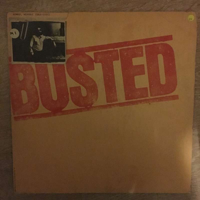 Murray Roman - Busted - Vinyl LP Record - Opened  - Very-Good Quality (VG)